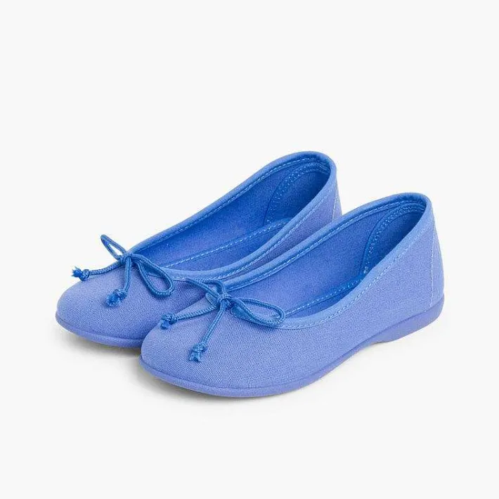 Pisamonas Ballet Pumps And Flats>Canvas Ballerina Flats