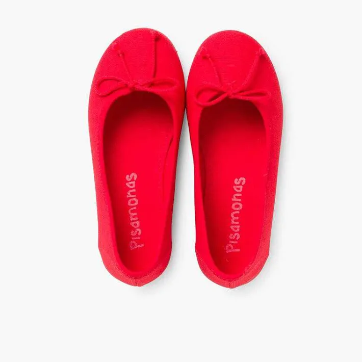 Pisamonas Ballet Pumps And Flats>Canvas Ballerina Flats