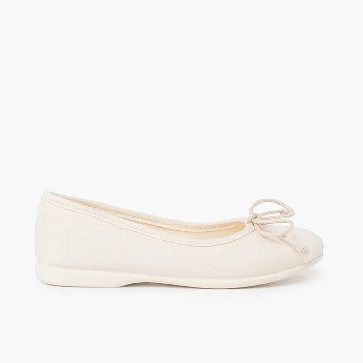 Pisamonas Ballet Pumps And Flats>Canvas Ballerina Flats