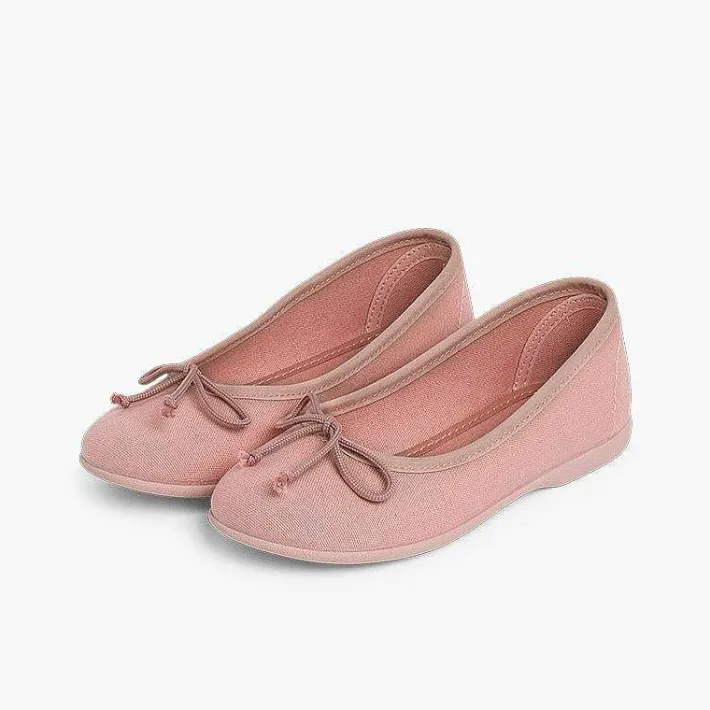 Pisamonas Ballet Pumps And Flats>Canvas Ballerina Flats