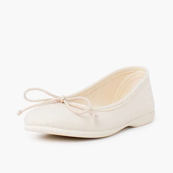 Pisamonas Ballet Pumps And Flats>Canvas Ballerina Flats