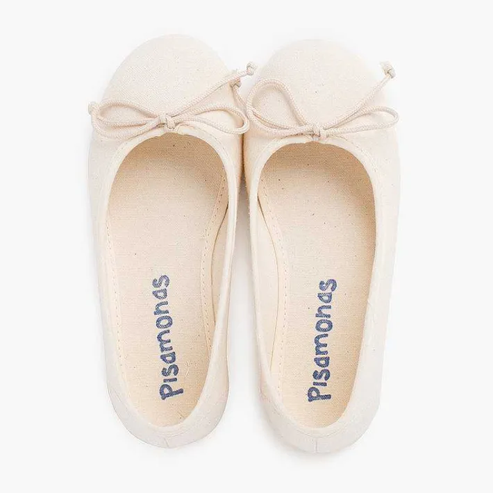 Pisamonas Ballet Pumps And Flats>Canvas Ballerina Flats