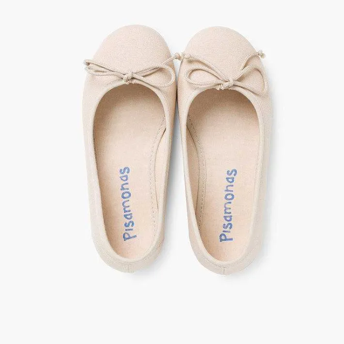 Pisamonas Ballet Pumps And Flats>Canvas Ballerina Flats