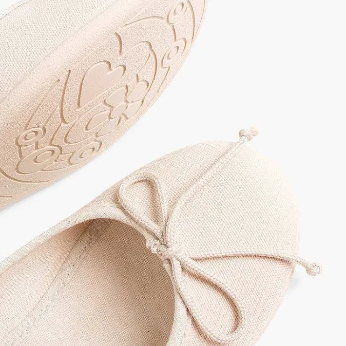 Pisamonas Ballet Pumps And Flats>Canvas Ballerina Flats