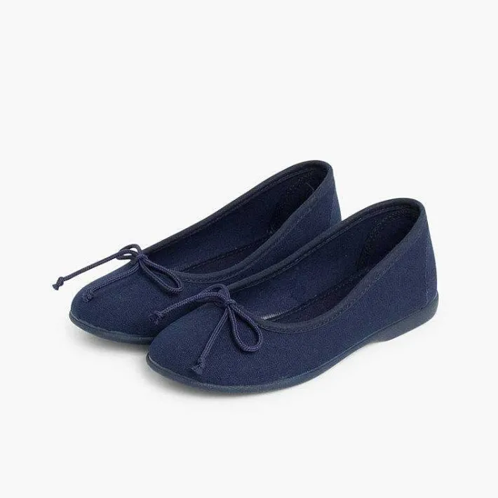 Pisamonas Ballet Pumps And Flats>Canvas Ballerina Flats