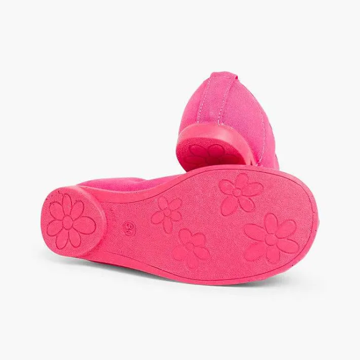 Pisamonas Ballet Pumps And Flats>Canvas Ballet Flats With Ribbon