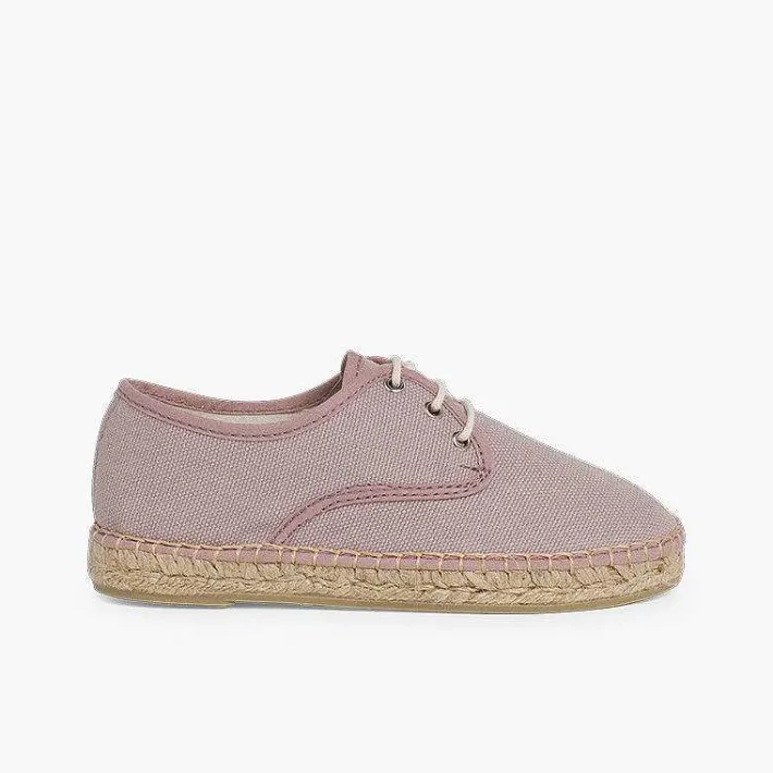 Pisamonas Brogues And Bluchers>Canvas Bluchers With Rope Sole
