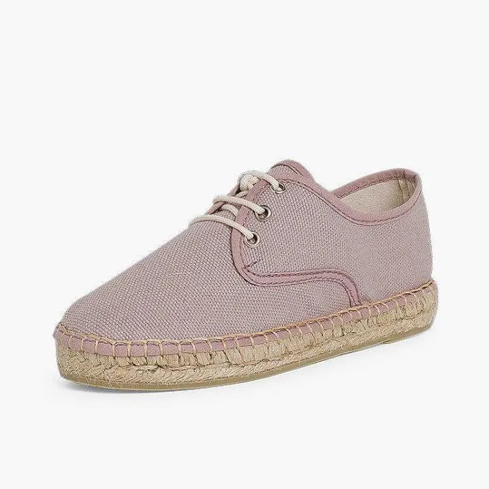 Pisamonas Brogues And Bluchers>Canvas Bluchers With Rope Sole