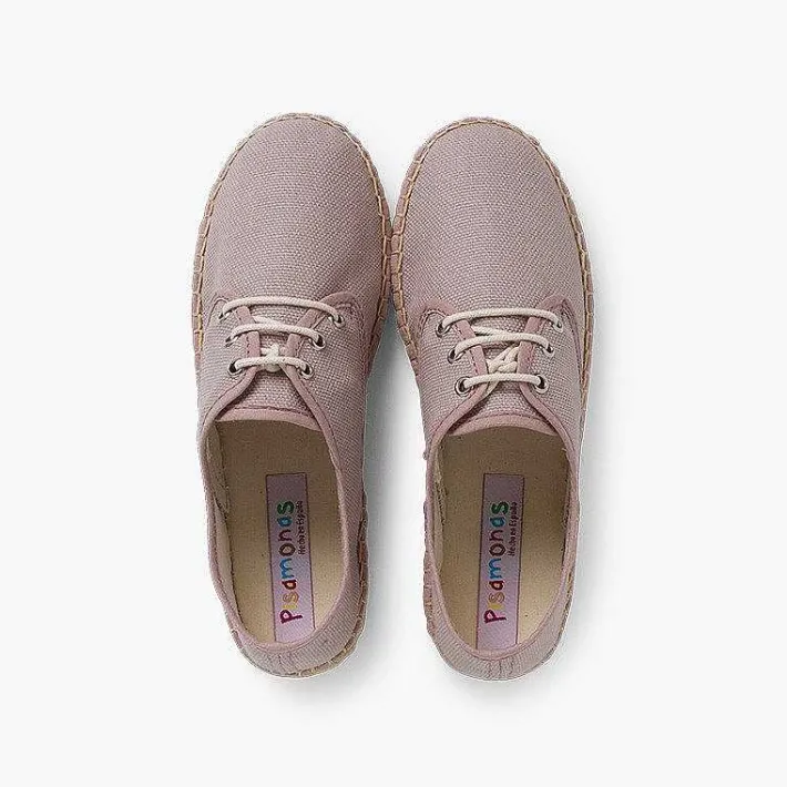 Pisamonas Brogues And Bluchers>Canvas Bluchers With Rope Sole