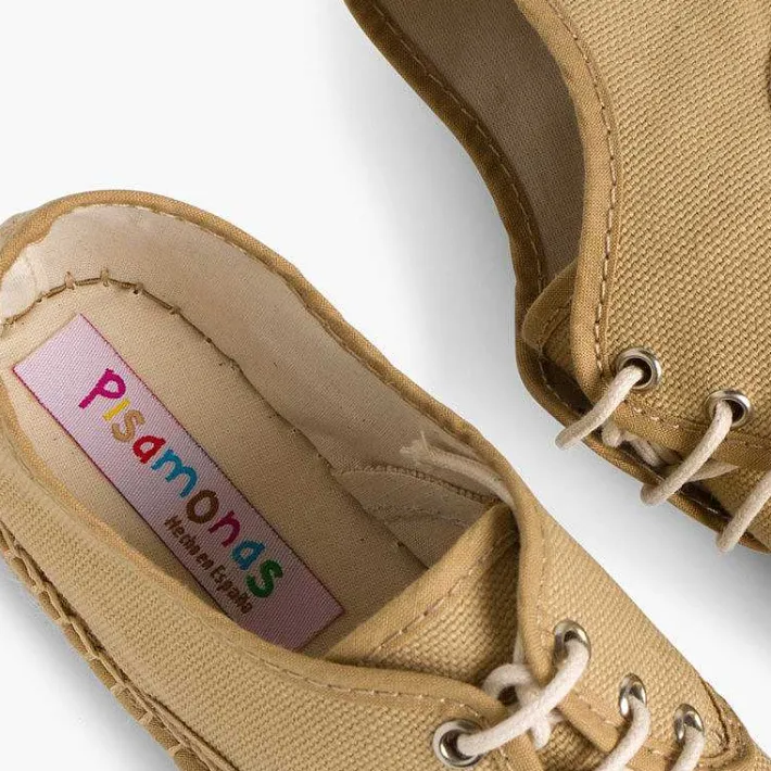 Pisamonas Brogues And Bluchers>Canvas Bluchers With Rope Sole