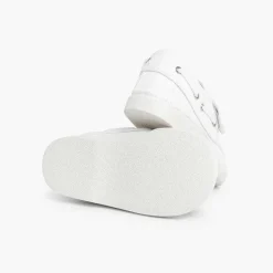Pisamonas Boat Shoes>Canvas Boat Shoes Loop Fasteners