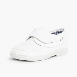 Pisamonas Boat Shoes>Canvas Boat Shoes Loop Fasteners