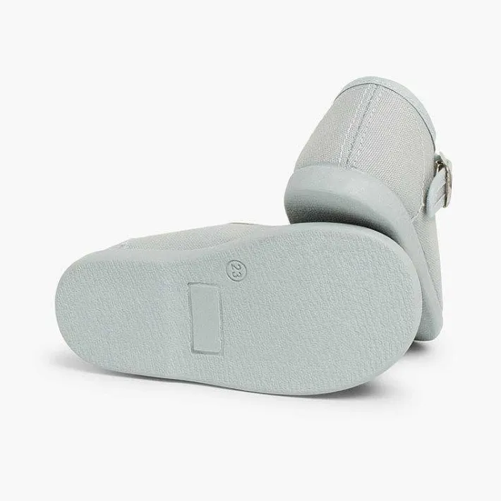 Pisamonas T-Bar Shoes>Canvas Buckle Up T-Bar Shoes