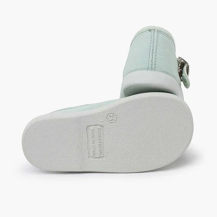 Pisamonas T-Bar Shoes>Canvas Buckle Up T-Bar Shoes