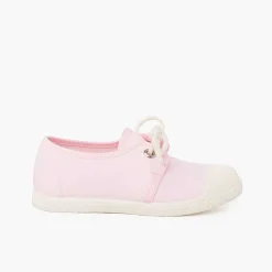 Pisamonas Trainers>Canvas Casual Trainers With Rubber Toe Cap