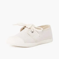 Pisamonas Trainers>Canvas Casual Trainers With Rubber Toe Cap