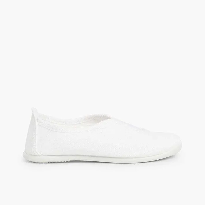 Pisamonas School Shoes>Canvas Gym Plimsolls