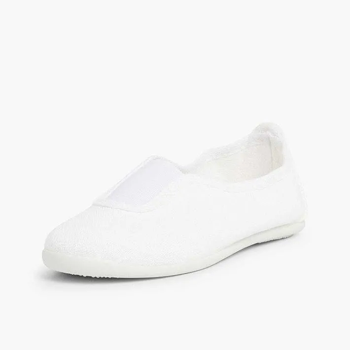 Pisamonas School Shoes>Canvas Gym Plimsolls
