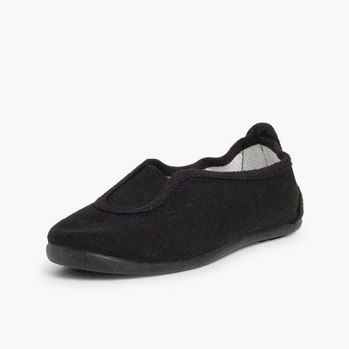 Pisamonas School Shoes>Canvas Gym Plimsolls