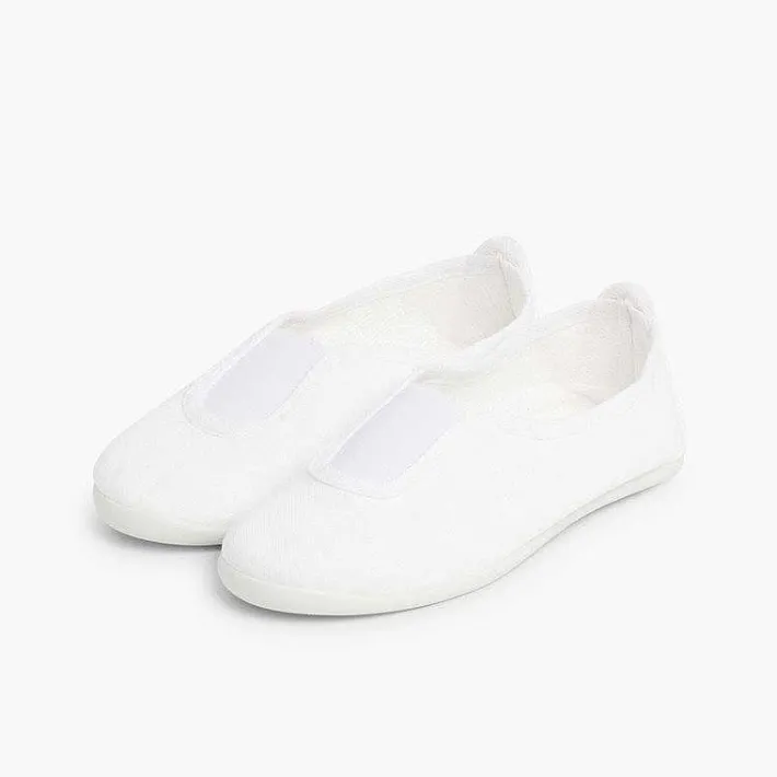 Pisamonas School Shoes>Canvas Gym Plimsolls