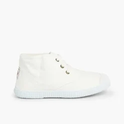 Pisamonas Boots>Canvas High Top Trainers