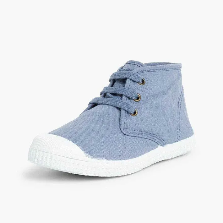 Pisamonas Boots>Canvas High Top Trainers