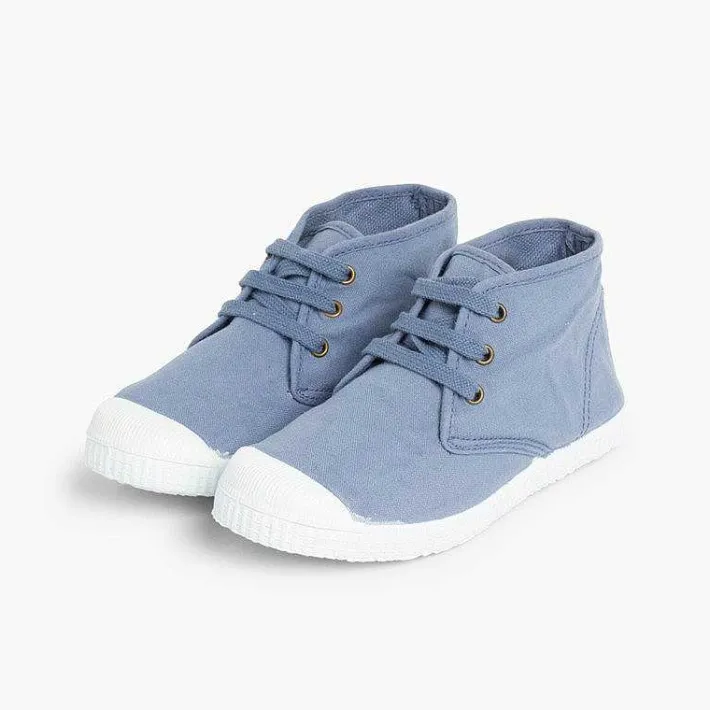 Pisamonas Boots>Canvas High Top Trainers