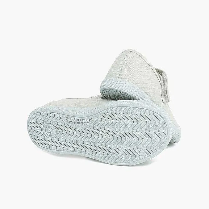 Pisamonas Mary Janes>Canvas Loop Fasteners Mary Janes Rubber Toes