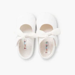 Pisamonas Mary Janes>Canvas Mary Janes Loop Fasteners
