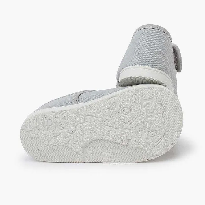 Pisamonas Mary Janes>Canvas Mary Janes Thin Sole Riptape