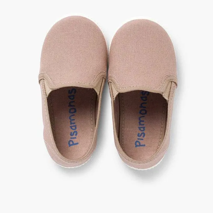 Pisamonas Trainers>Canvas Plimsoll With Elastic