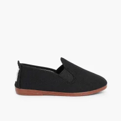 Pisamonas Trainers>Canvas Slip On Plimsolls