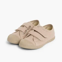 Pisamonas Trainers>Canvas Trainers Rubber Toes Two Loop Fasteners Straps