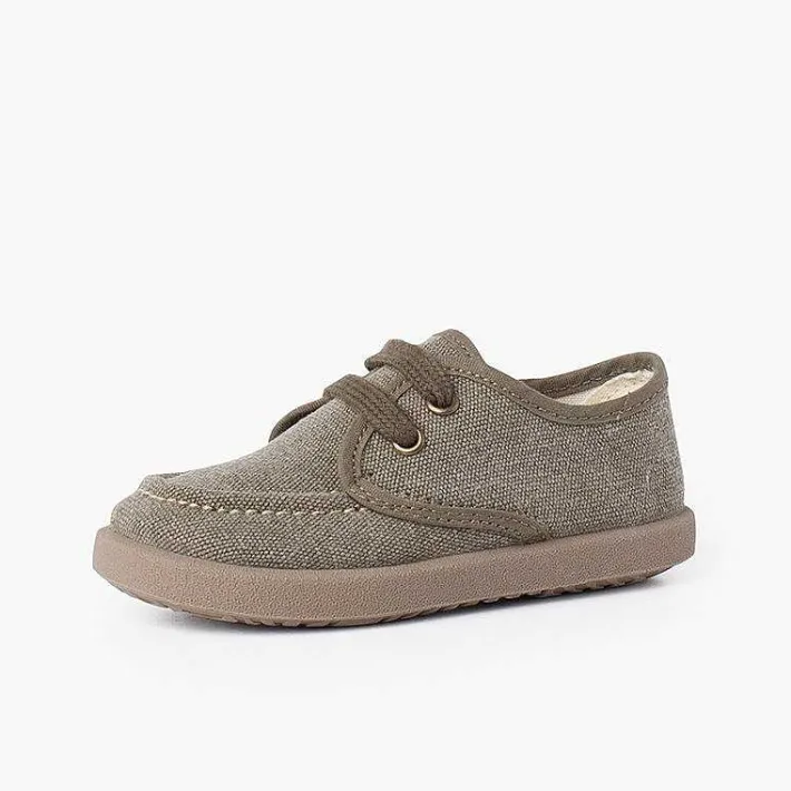 Pisamonas Trainers>Casual Canvas Deck Shoes With Sport Sole