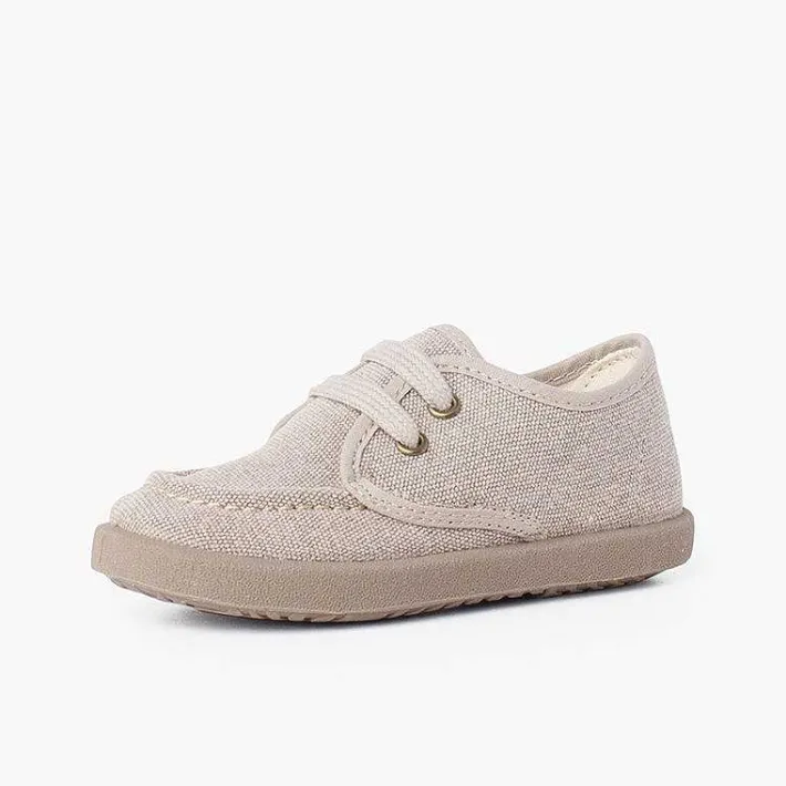 Pisamonas Trainers>Casual Canvas Deck Shoes With Sport Sole