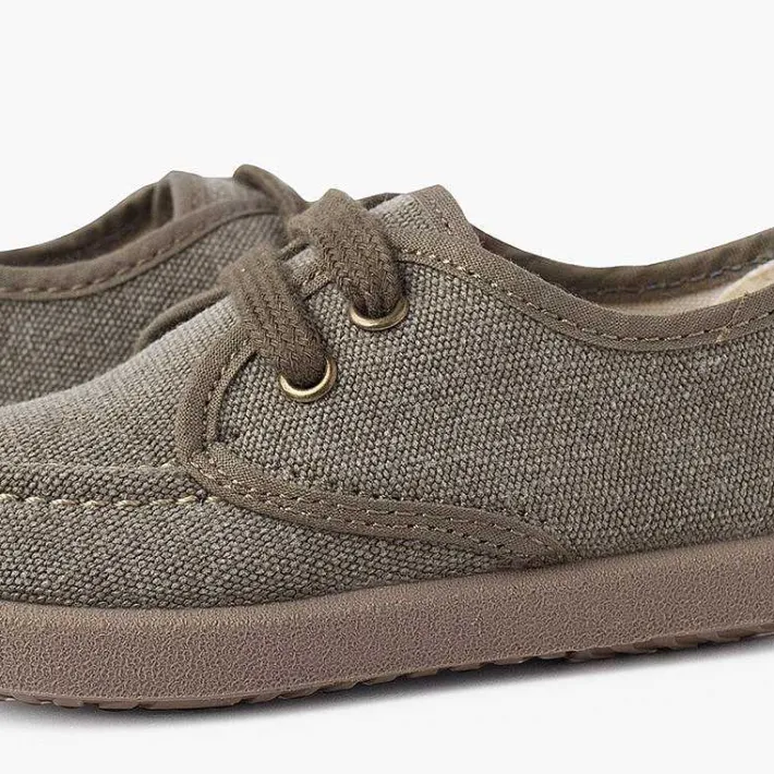 Pisamonas Trainers>Casual Canvas Deck Shoes With Sport Sole