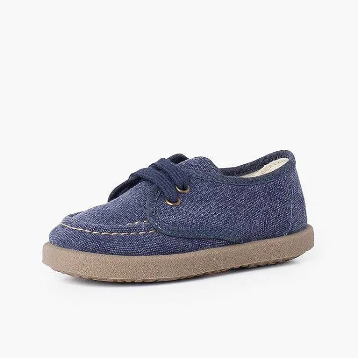 Pisamonas Trainers>Casual Canvas Deck Shoes With Sport Sole