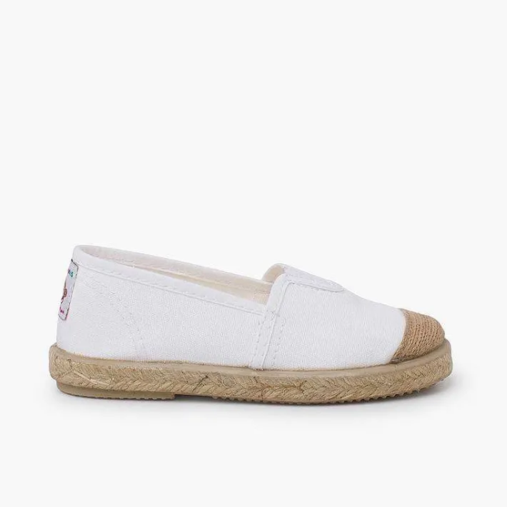 Pisamonas Espadrilles>Central Elastic Espadrilles Jute Toecap