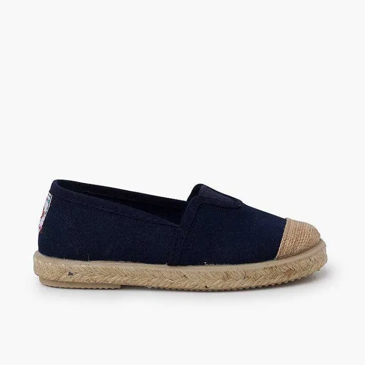 Pisamonas Espadrilles>Central Elastic Espadrilles Jute Toecap