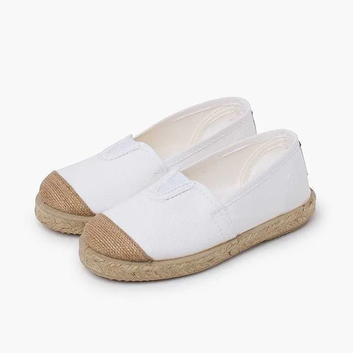 Pisamonas Espadrilles>Central Elastic Espadrilles Jute Toecap