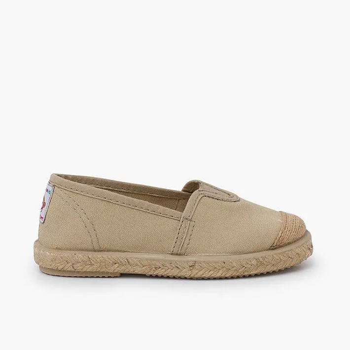Pisamonas Espadrilles>Central Elastic Espadrilles Jute Toecap