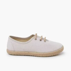 Pisamonas Communion Shoes>Ceremony Bluchers Espadrille Sole