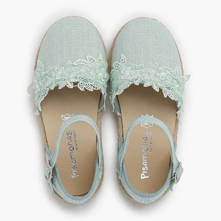 Pisamonas Espadrilles>Ceremony Espadrilles With Lace