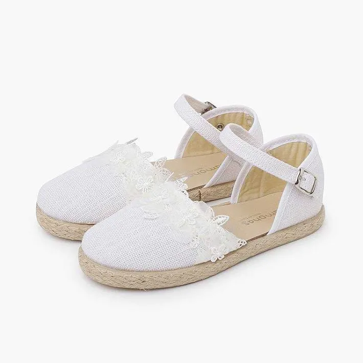 Pisamonas Espadrilles>Ceremony Espadrilles With Lace