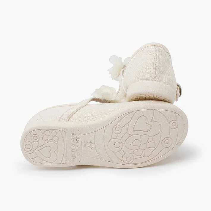 Pisamonas Communion Shoes>Ceremony Mary Janes Flower Straps