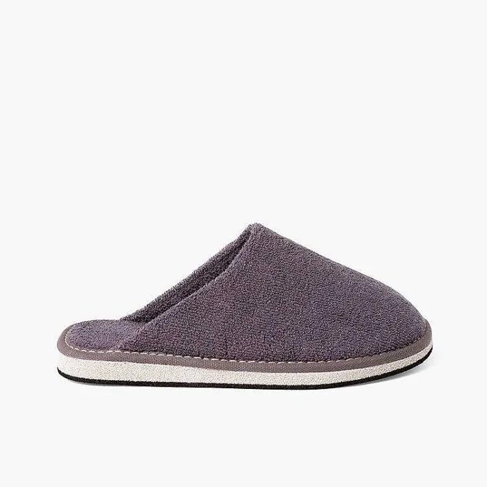 Pisamonas Slippers>Children'S Towel Slippers Colour Dark Grey
