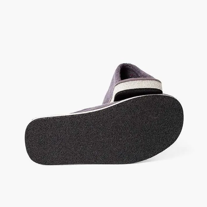 Pisamonas Slippers>Children'S Towel Slippers Colour Dark Grey