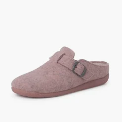 Pisamonas Slippers>Clogs House Buckle Padded Plant