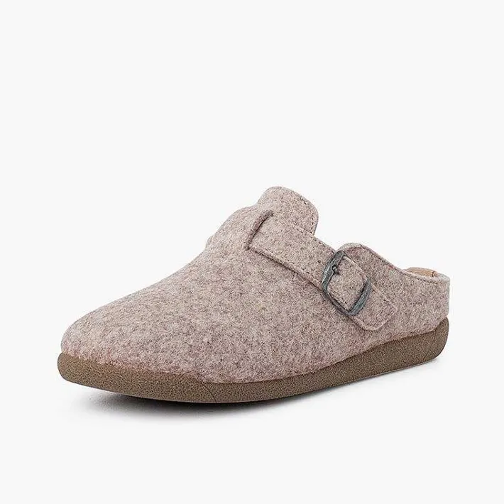 Pisamonas Slippers>Clogs House Buckle Padded Plant