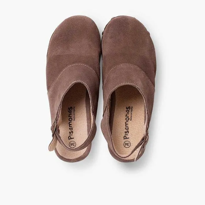 Pisamonas Sandals>Clogs With Wood-Like Soles